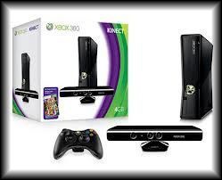 xbox slim 4gb com 1 controle e sensor kinect