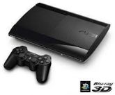 ps3 super slim 250gb com 1 controle e 1 jogo